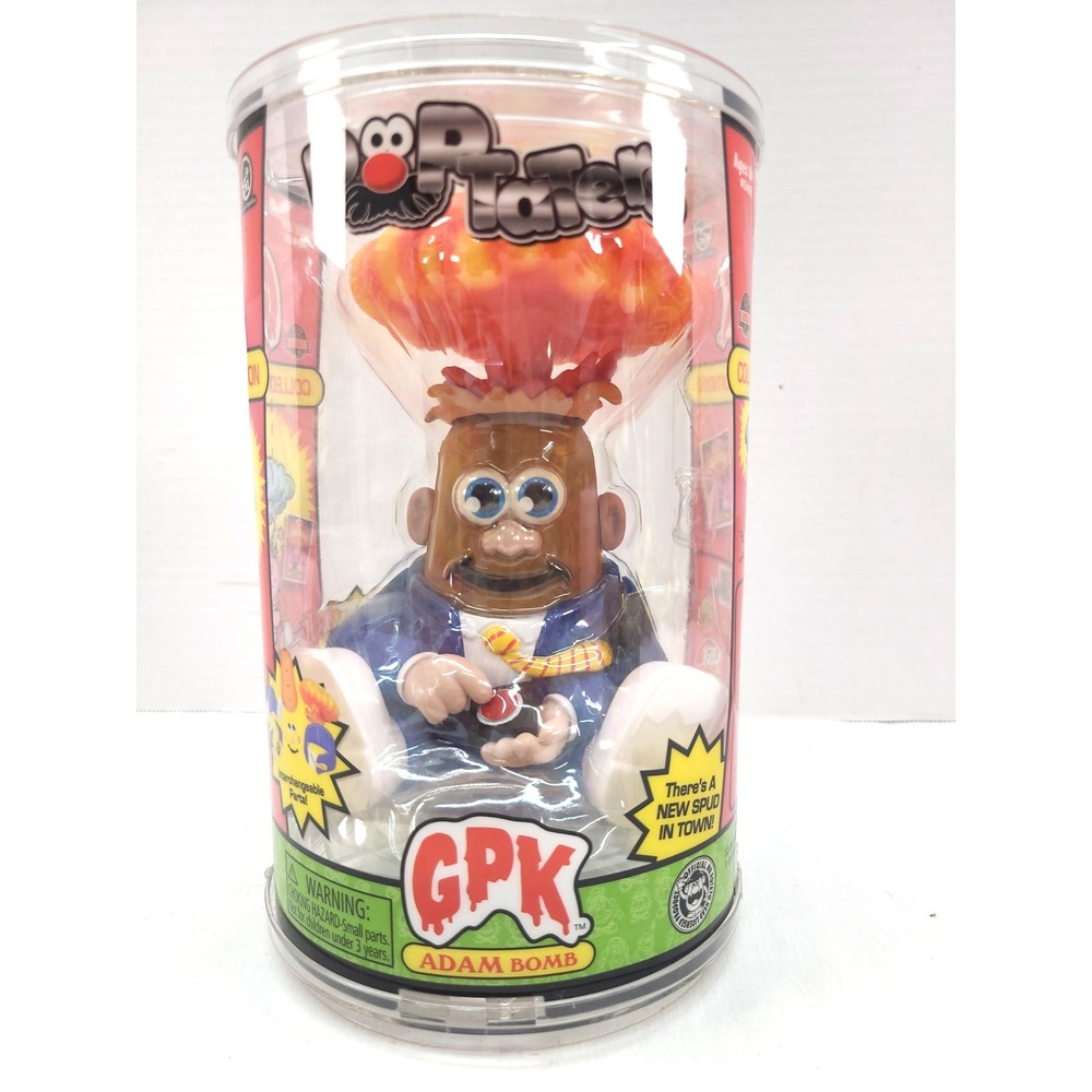 PopTaters Garbage Pail Kids Mr Potato Head Collector Ed Adam Bomb Pop Taters Toy